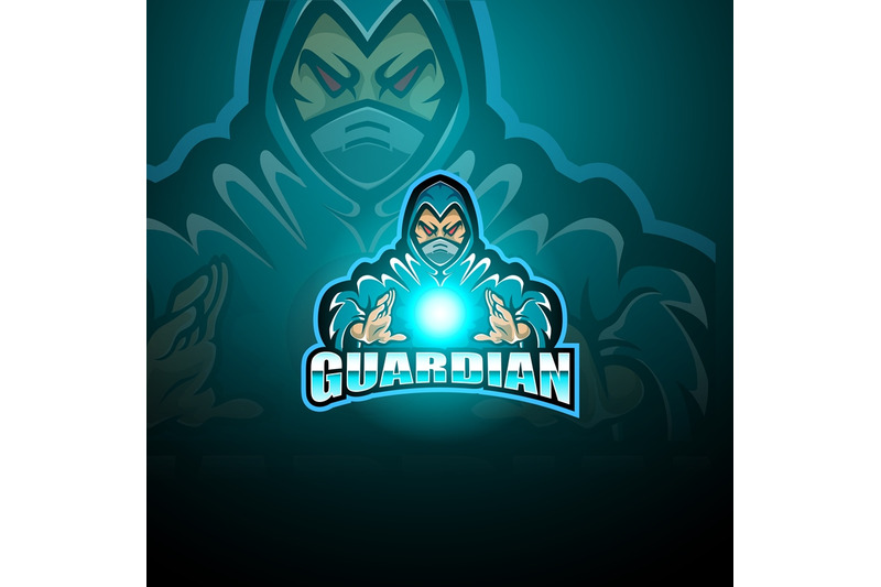 guardian-esport-mascot-logo-design