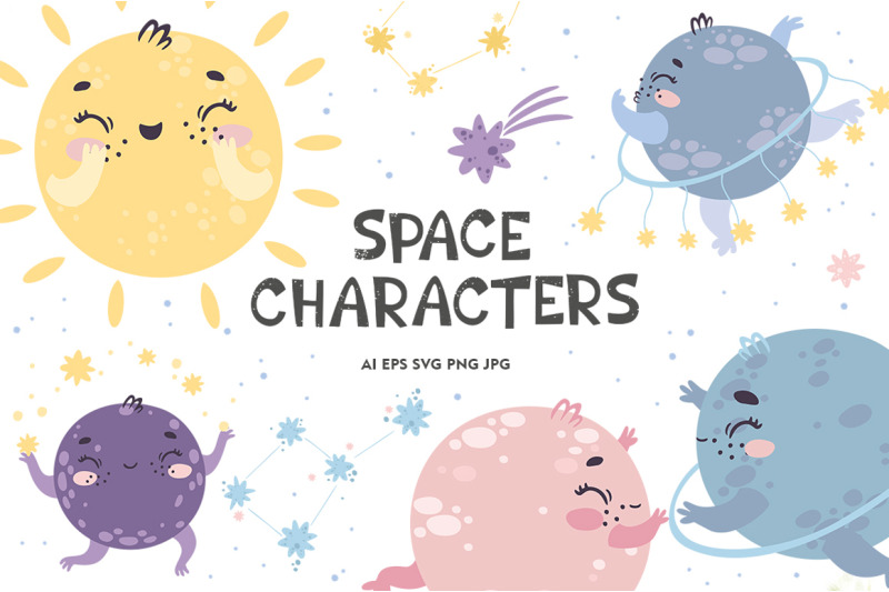 space-characters-alphabet-for-kids