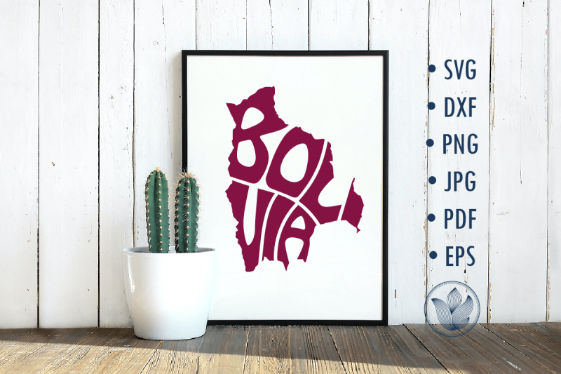 bolivia-svg-cut-file-lettering-design-in-map-shape
