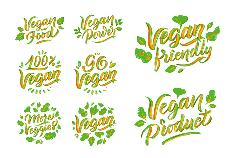 go-vegan-set-of-lettering-phrases