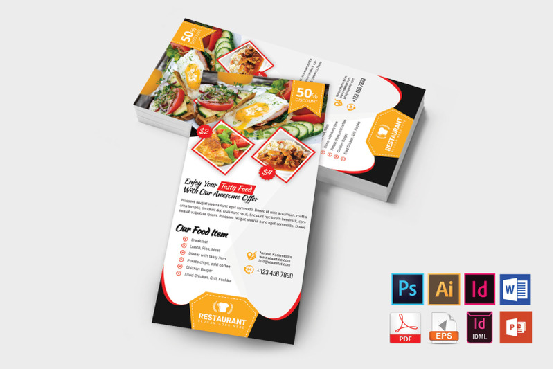 rack-card-restaurant-dl-flyer-vol-02