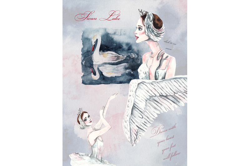 odette-ballet-watercolor-collection