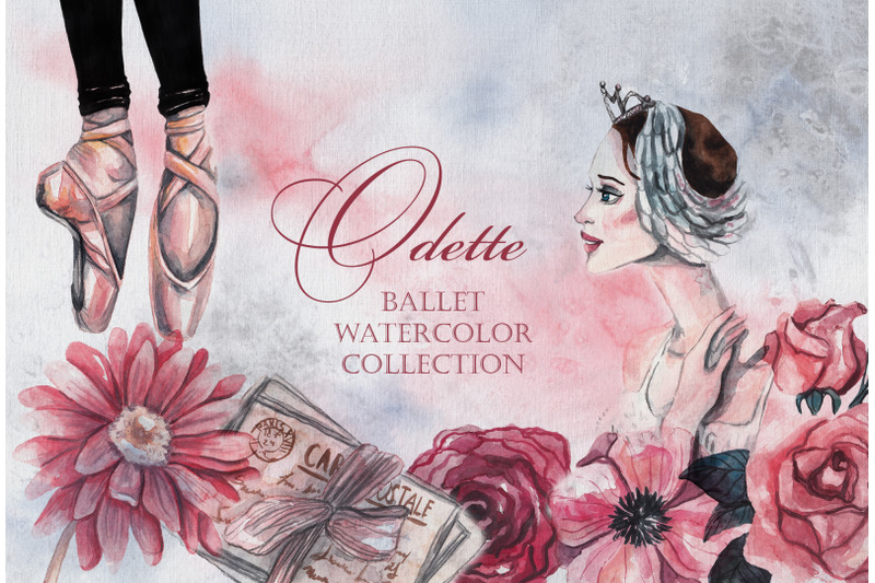 odette-ballet-watercolor-collection