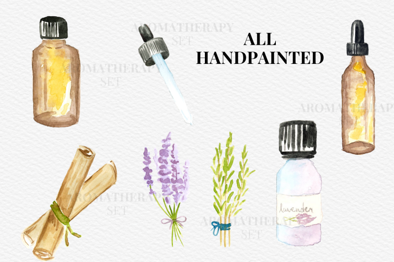 Download Spa watercolor clipart, Me Time clipart, Reed Diffuser and Natural Oil By Old Continent Design ...