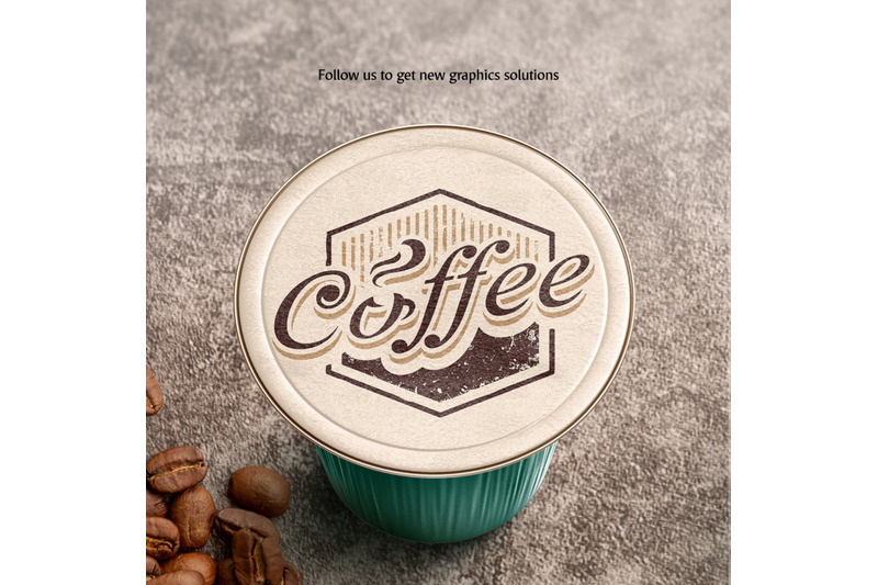 Coffee Capsule Mockup By rebrandy | TheHungryJPEG.com
