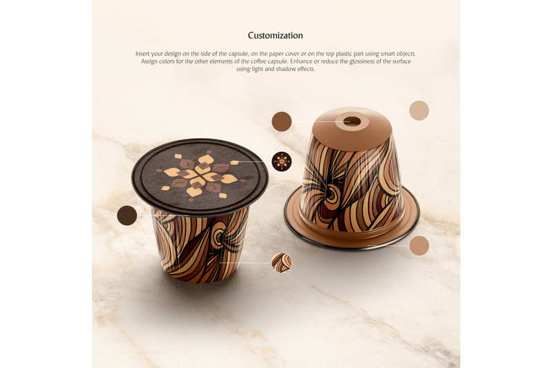 Coffee Capsule Mockup By rebrandy | TheHungryJPEG.com