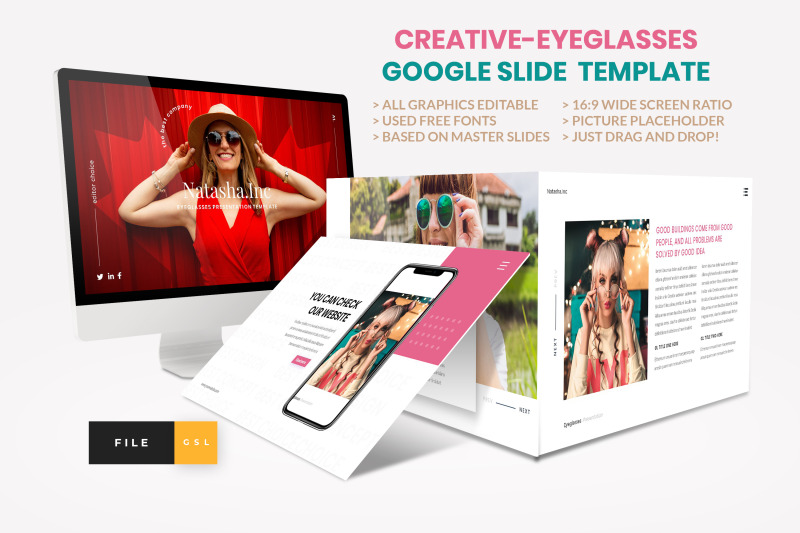 fashion-eyeglasses-google-slide-template