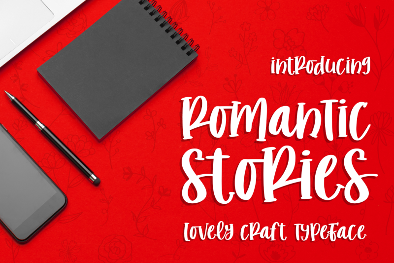 romantic-stories-craft-typeface