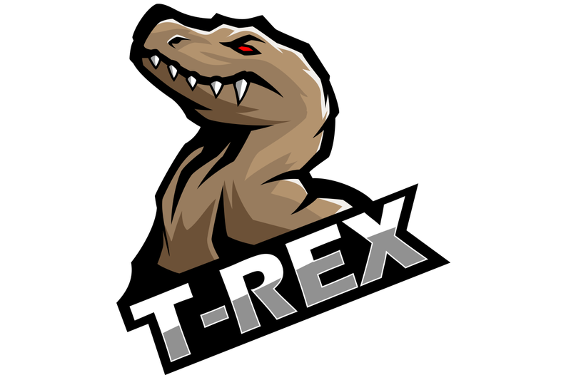 t-rex-esport-mascot-logo-design