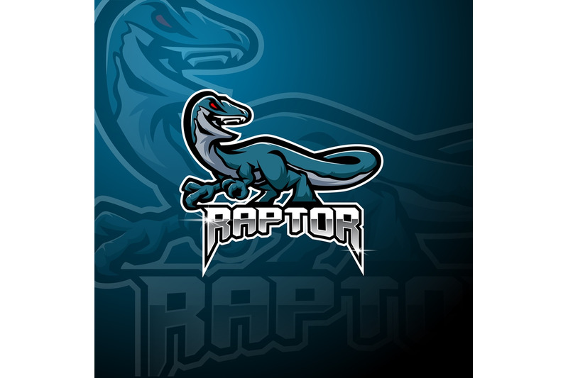 raptor-esport-mascot-logo-design