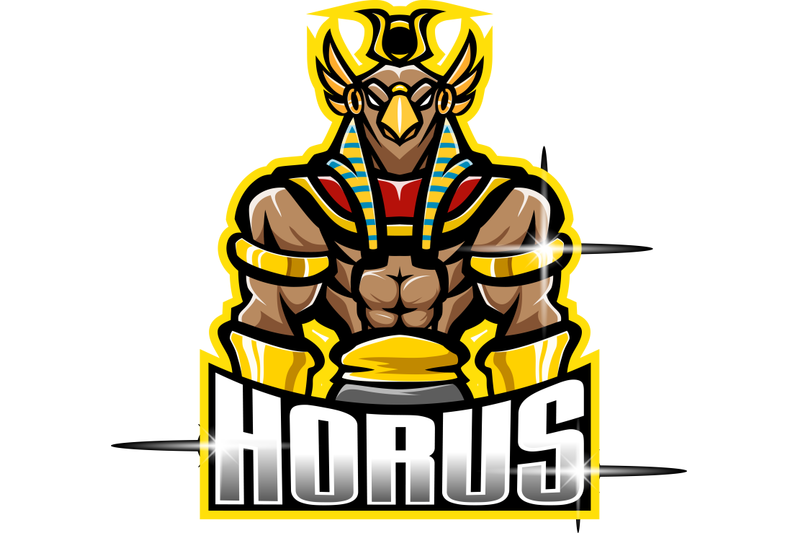 horus-esport-mascot-logo-design