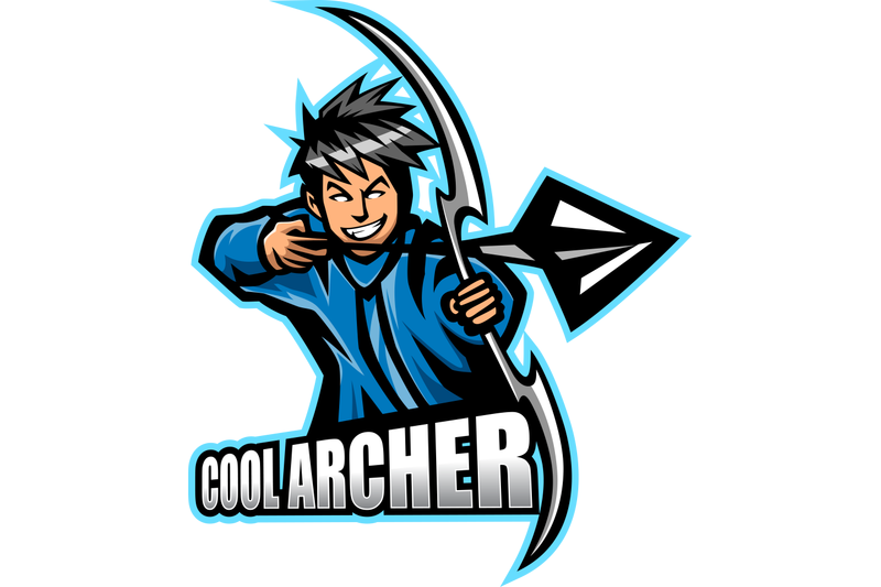 archer-esport-mascot-logo-design