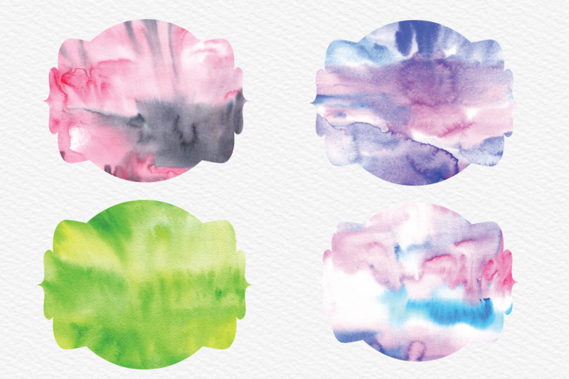 watercolor-frames-watercolor-texture-labels-clipart