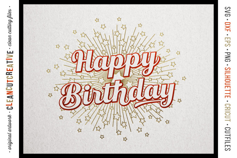 Download Foil Quill HAPPY BIRTHDAY single line sketch design SVG By ...