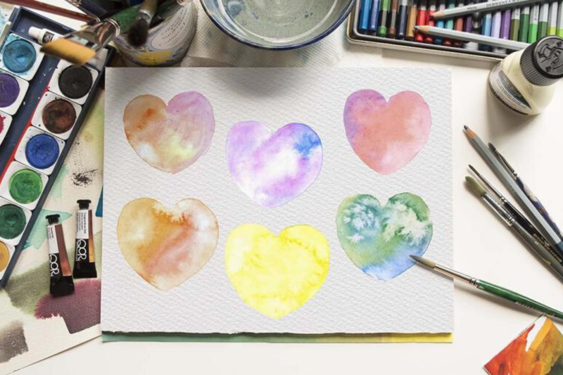watercolor-heart-clipart-hand-painted-multicolored-hearts