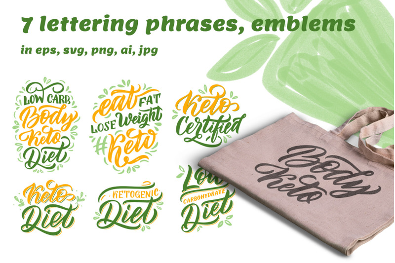 keto-life-set-of-lettering-phrases