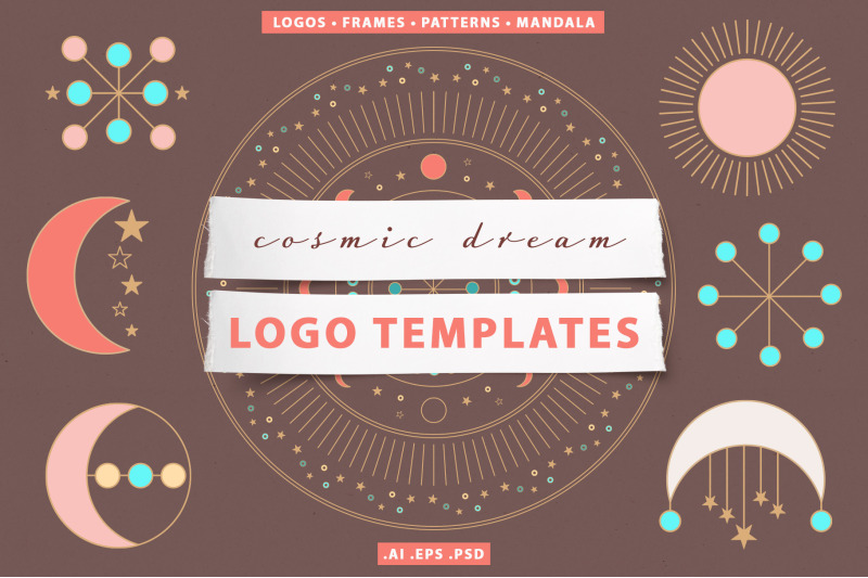 cosmic-dream-logo-template-kit
