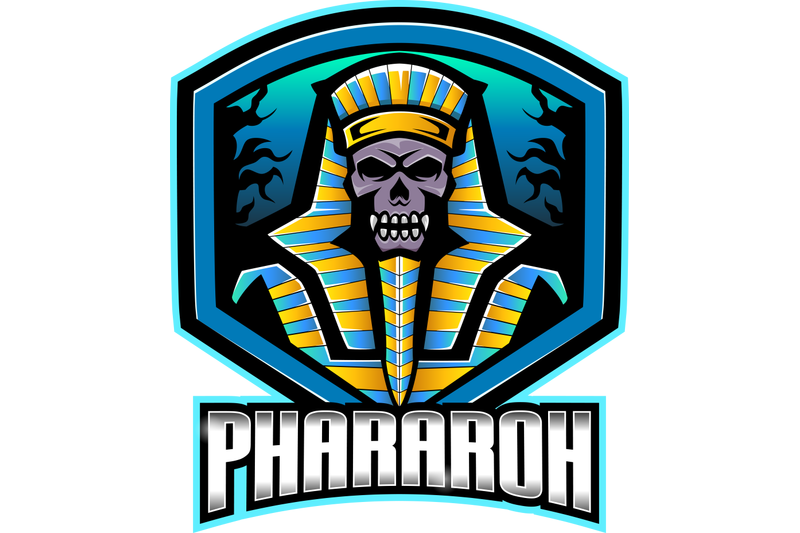 pharaoh-esport-mascot-logo-design
