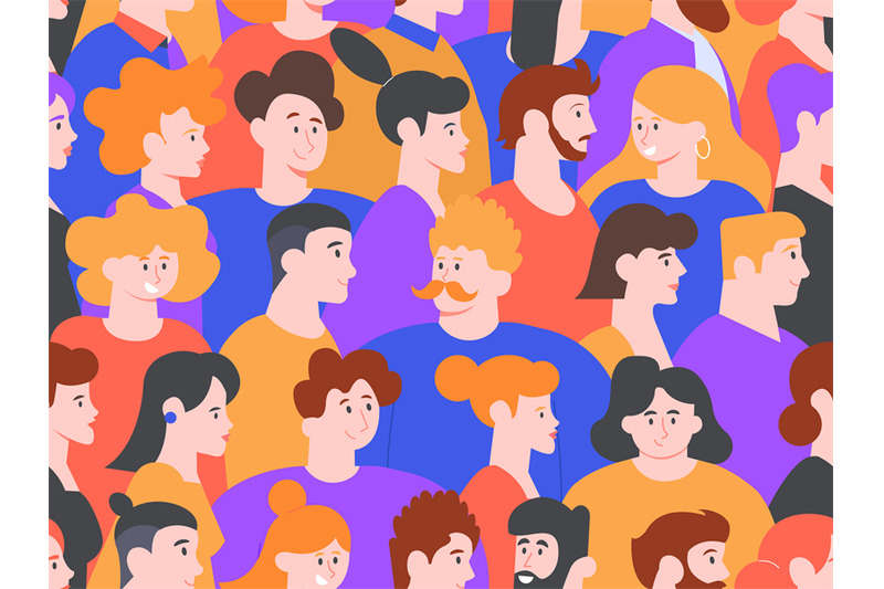 people-portraits-seamless-pattern-men-and-women-creative-avatars-cut