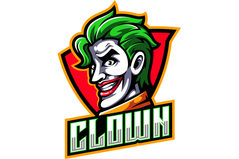 clown-esport-mascot-logo-design