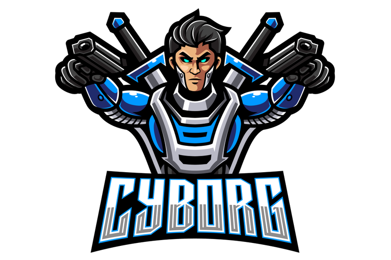 cyborg-esport-mascot-logo-design