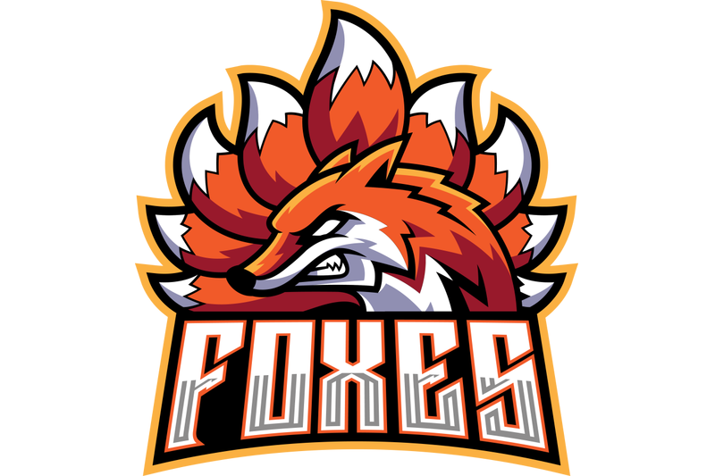 foxes-sport-mascot-logo-design