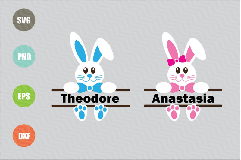 easter-bunny-monogram-svg
