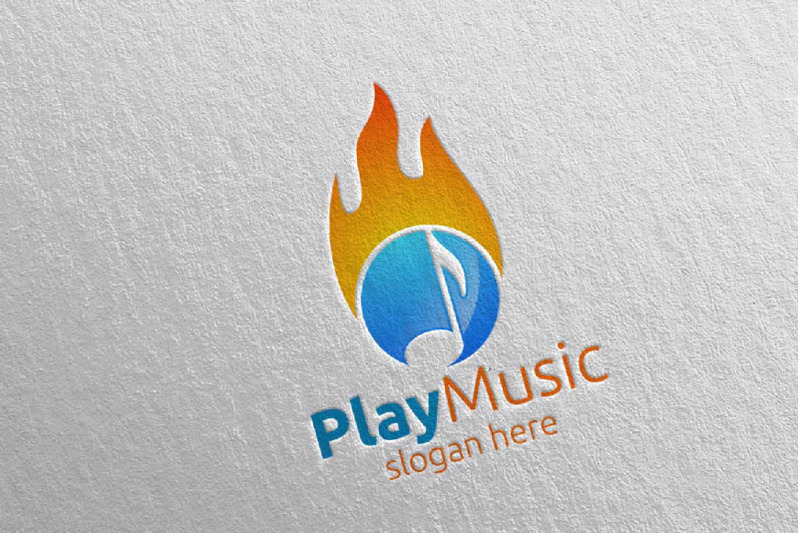 music-logo-with-note-and-fire-concept-28