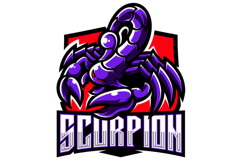 scorpion-esport-mascot-logo-design