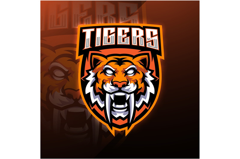 tiger-head-esport-mascot-logo-design