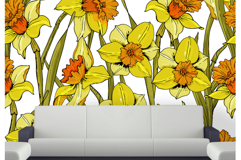 yellow-spring-daffodils-12-patterns