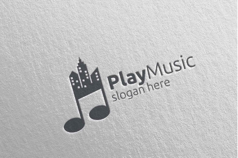 music-logo-with-note-and-house-concept-37