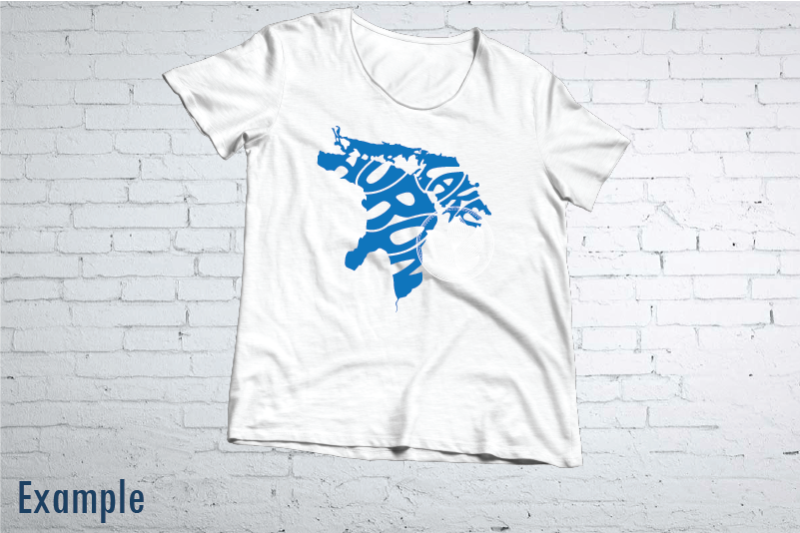 Download Lake Huron Word Art Svg Dxf Eps Png Jpg T Shirt Typography Overlay By Prettydd Thehungryjpeg Com