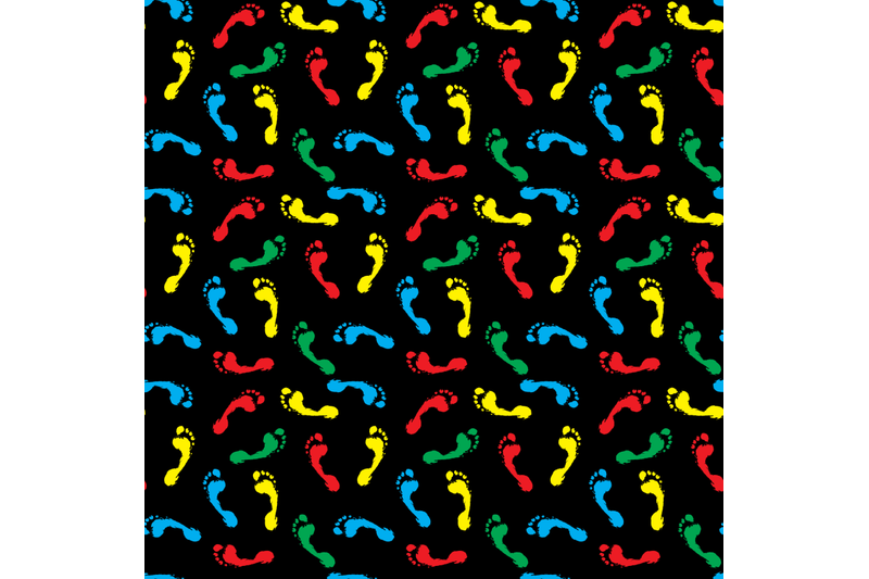 seamless-pattern-colored-foot-print