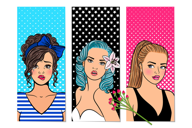 retro-girls-banners