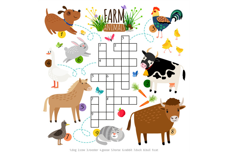 farm-animals-crossword-kids-crossing-word-search-puzzle-game-with-cat