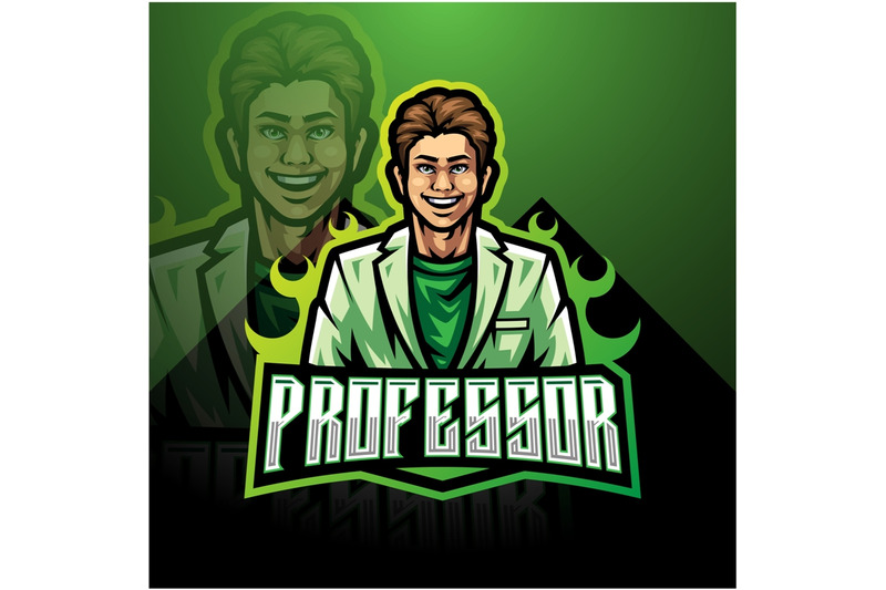 professor-esport-mascot-logo-design