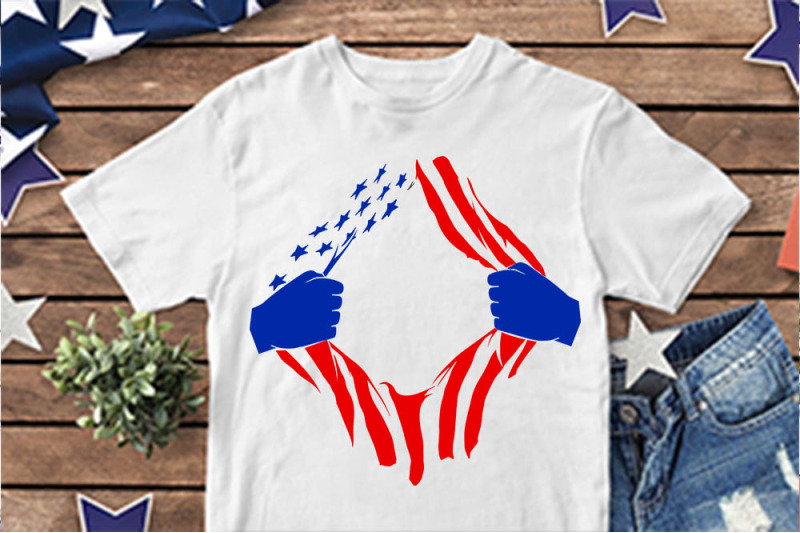 Download American flag torn svg for america tshirt By cuttingsvg ...