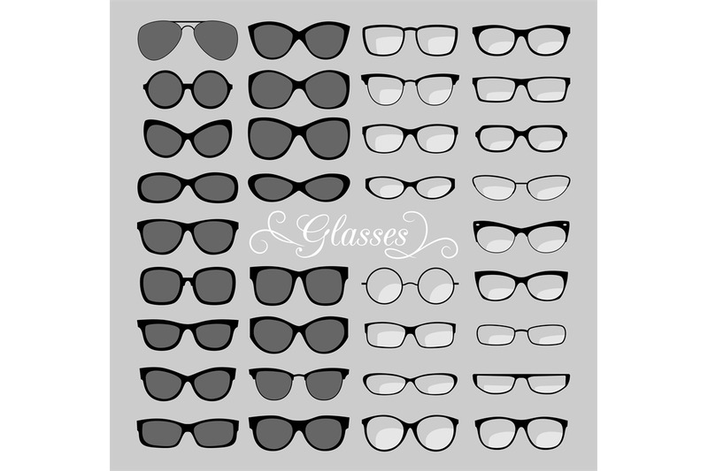 glasses-icons-set