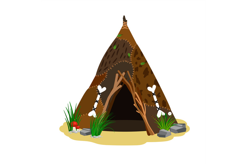 ancient-man-hut