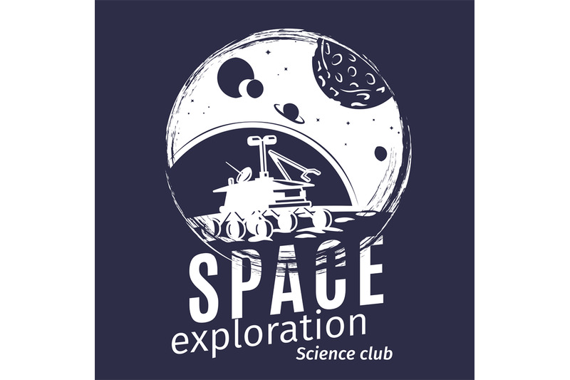 grunge-style-space-logo