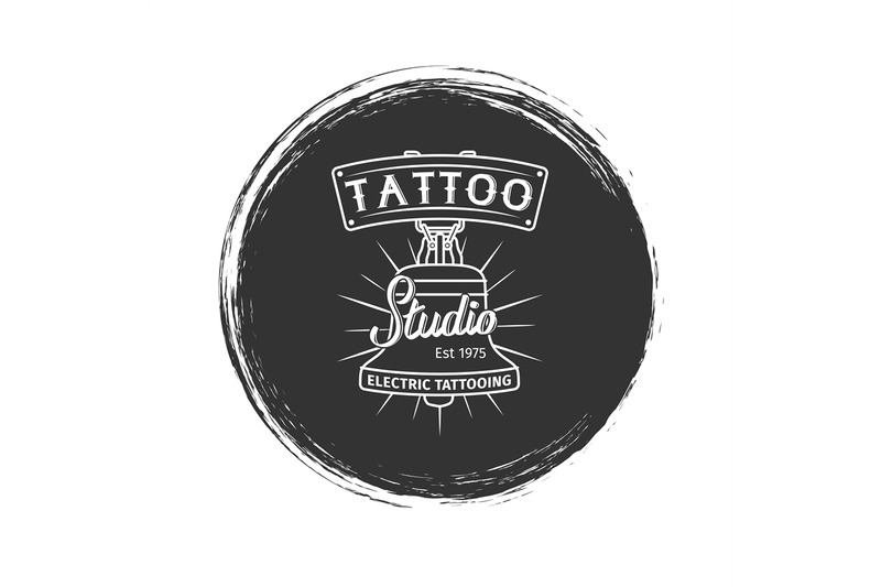 grunge-tattoo-studio-logo