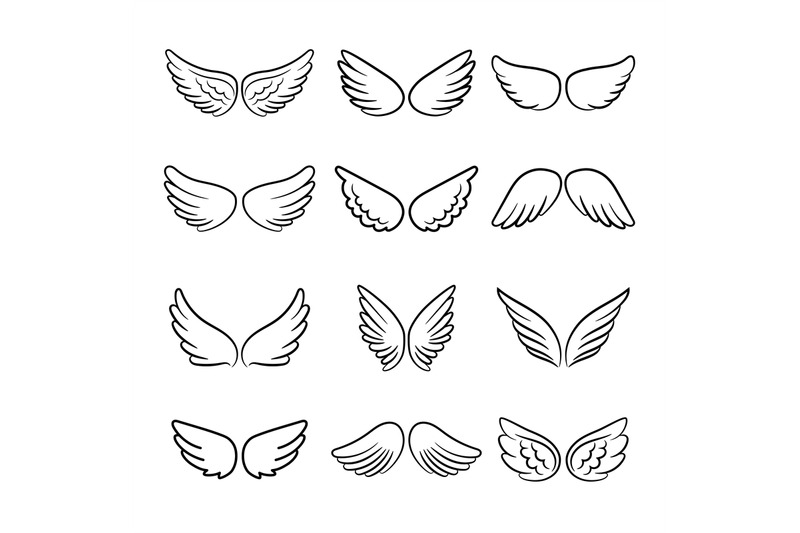 cute-angel-wings-set