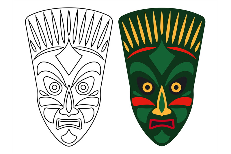 tribal-african-masks
