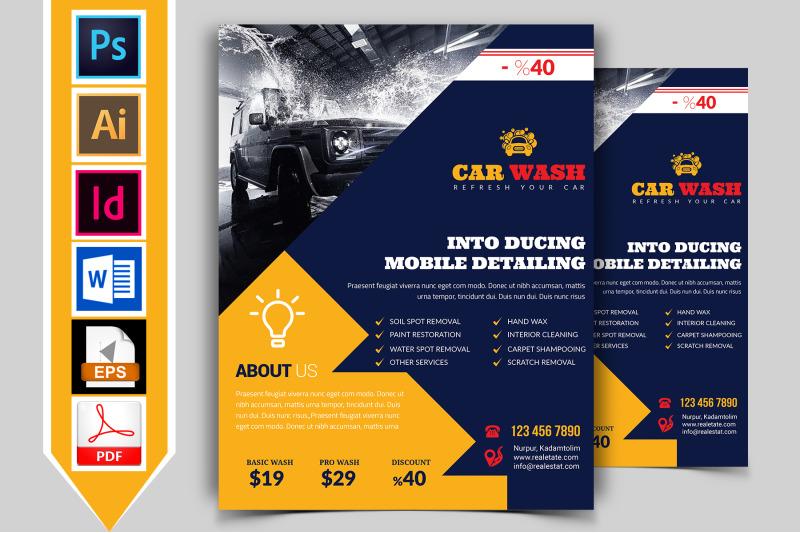 car-wash-flyer-template-vol-09