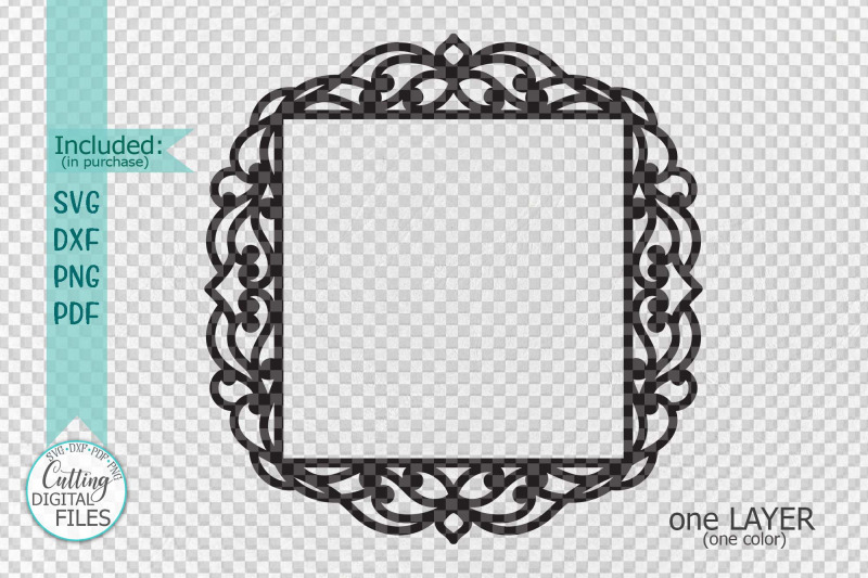 square-frame-with-swirls-cut-out-laser-cut-svg-dxf-template