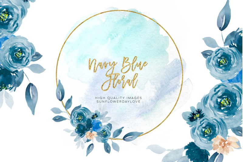 navy-blue-watercolor-flowers-clipart-navy-peonies-clip-art