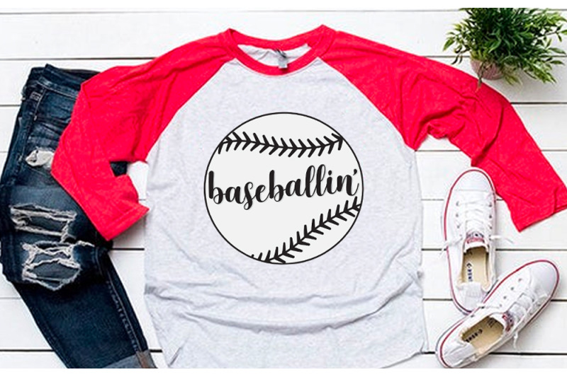 Download Baseballin' svg for baseball tshirt By cuttingsvg ...