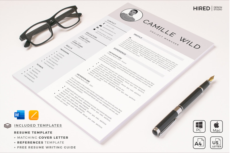 professional-cv-template-for-project-managers-1-amp-2-page-resume