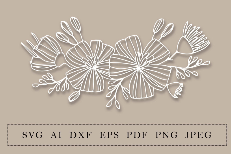 bouquet-flowers-svg-with-daisy-flowers